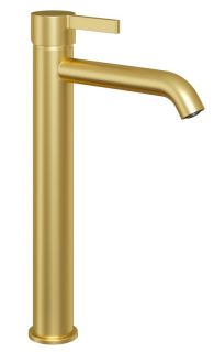 Смеситель для раковины Paini Brera 74PJ205OLL матовое золото